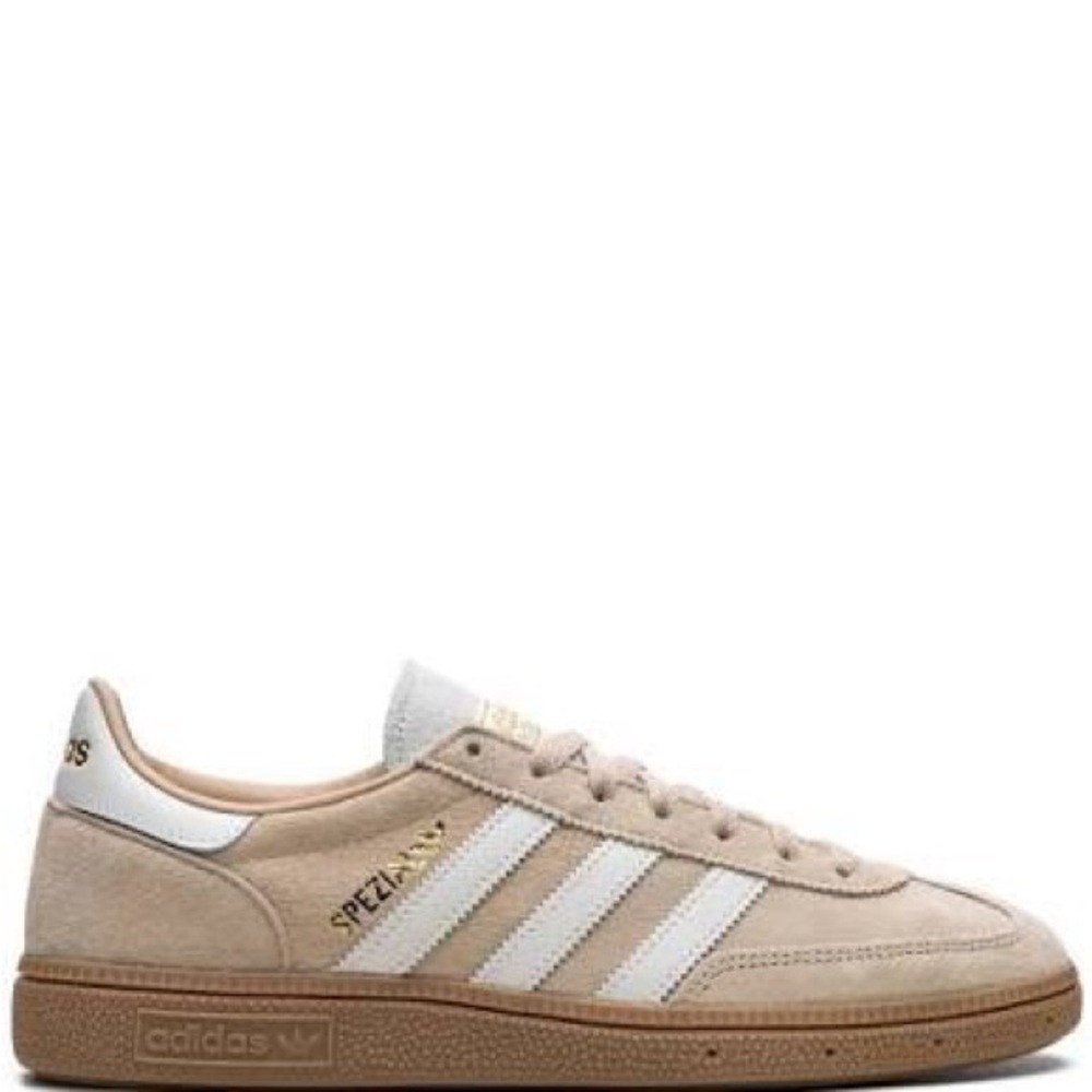 Adidas Spezial Suede Sneaker in Beige and White